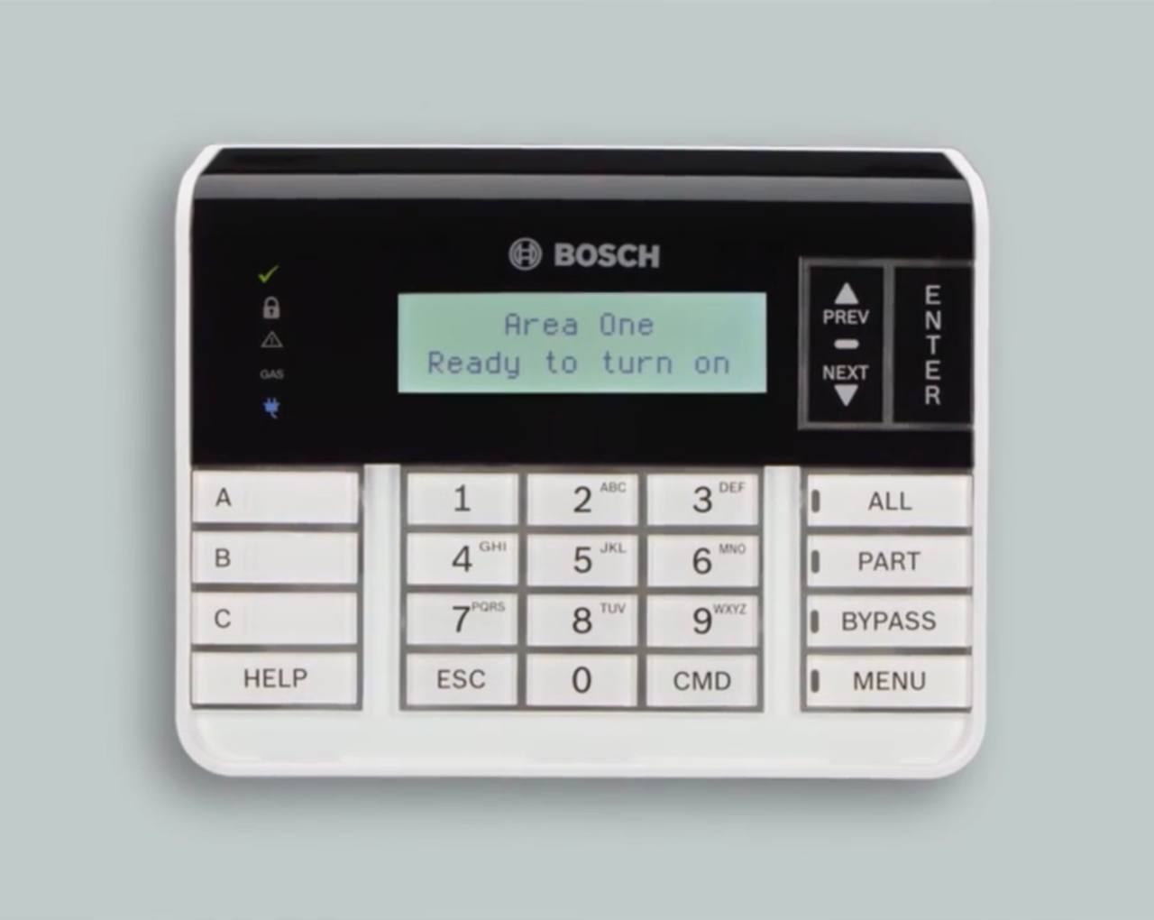 Burglar Alarm Keypad Installation